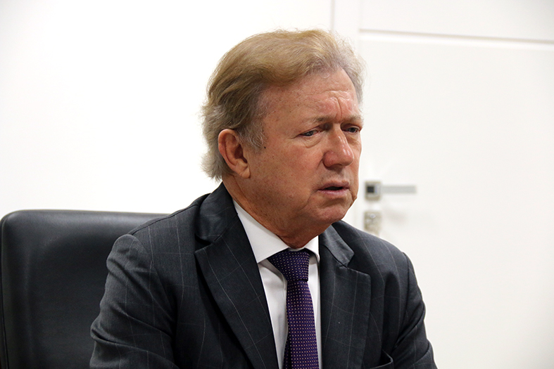 O presidente do TJES, desembargador Fabio Clem.