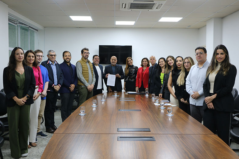 Foto em grupo.