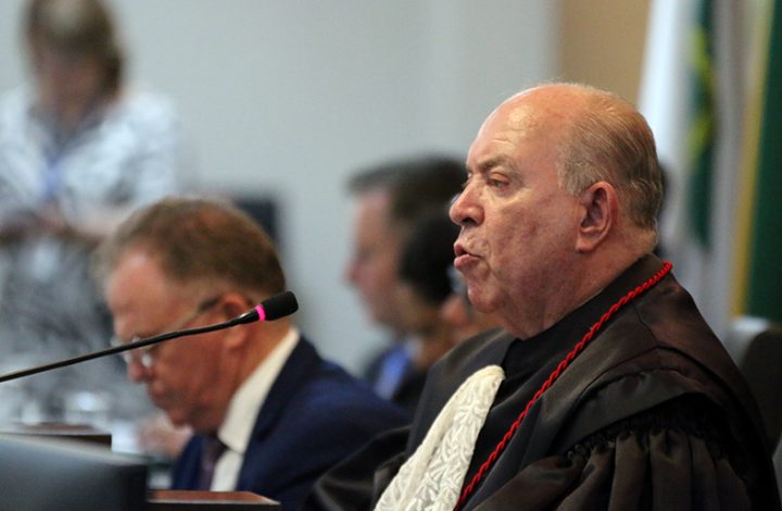 Desembargador Sérgio Luiz Teixeira Gama se despede da presidência do TJES com agradecimentos