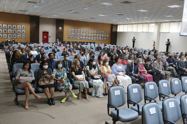 Salão do Tribunal Pleno do TJES.