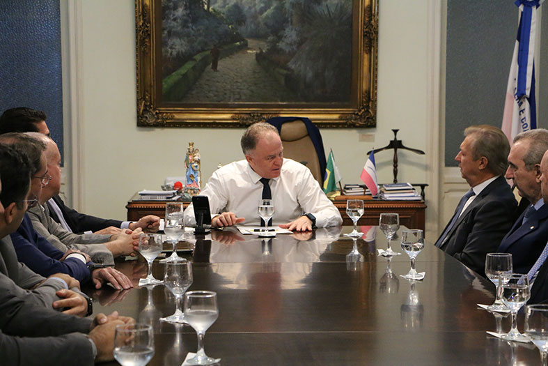 O governador do Estado do Espírito Santo, Renato Casagrande.