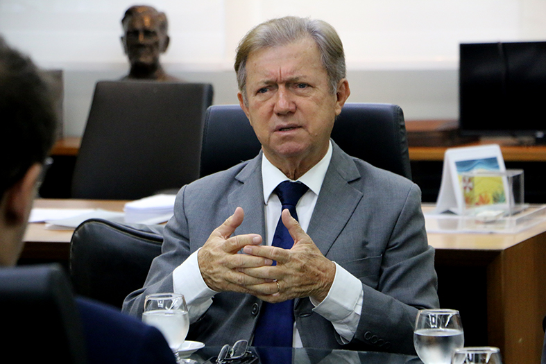 O presidente do TJES, desembargador Fabio Clem.