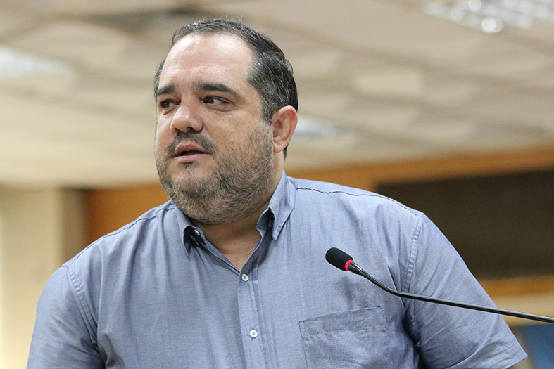 Érico Figueiredo Gonçalves, filho do magistrado homenageado com o nome da premiação, Desembargador William Couto Gonçalves.