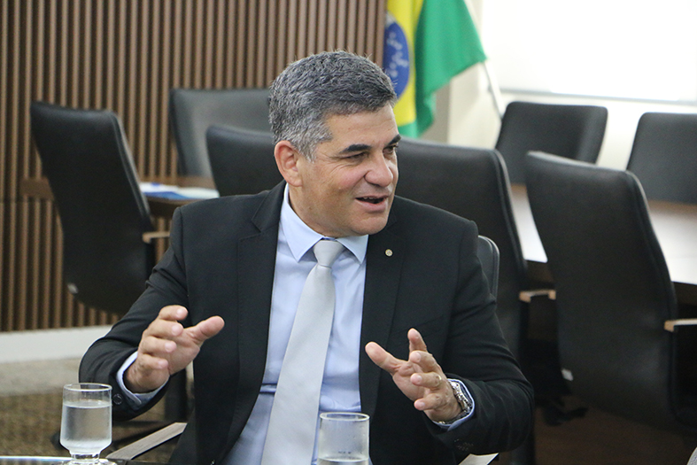 O prefeito de Púma, Paulo Celso Cola Pereira.