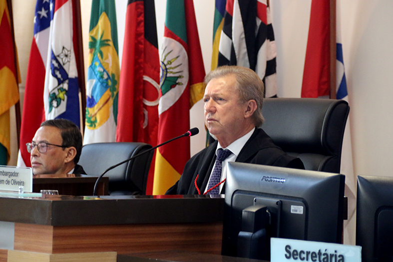 O presidente do Tribunal de Justiça do Espírito Santo, desembargador Fabio Clem de Oliveira.