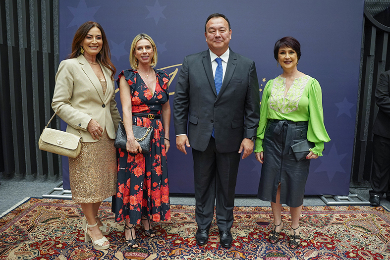 Desembargadora Marianne Júdice na cerimônia de posse dos novos membros da Associação dos Magistrados do Brasil.