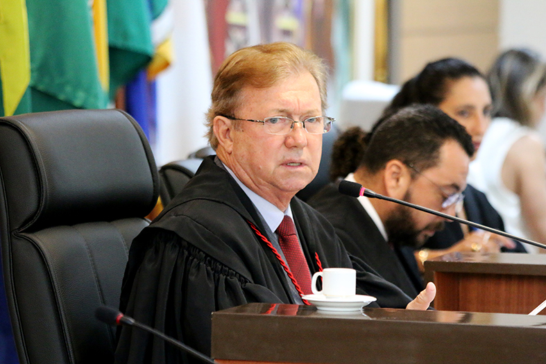 O presidente do TJES, desembargador Fabio Clem.