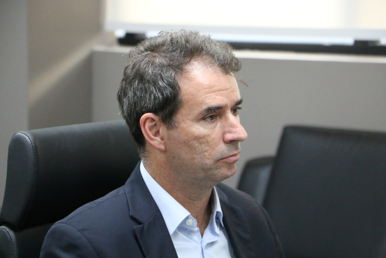 O prefeito de Linhares, Bruno Marianelli.