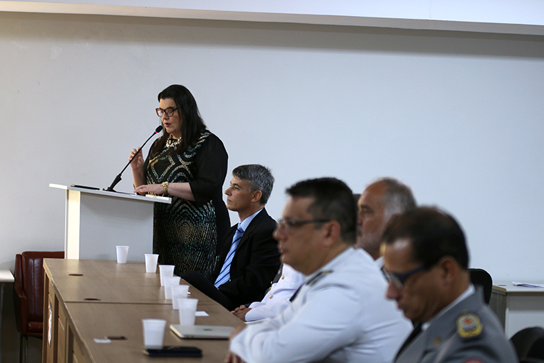 A procuradora-geral de Justiça, Luciana Andrade.