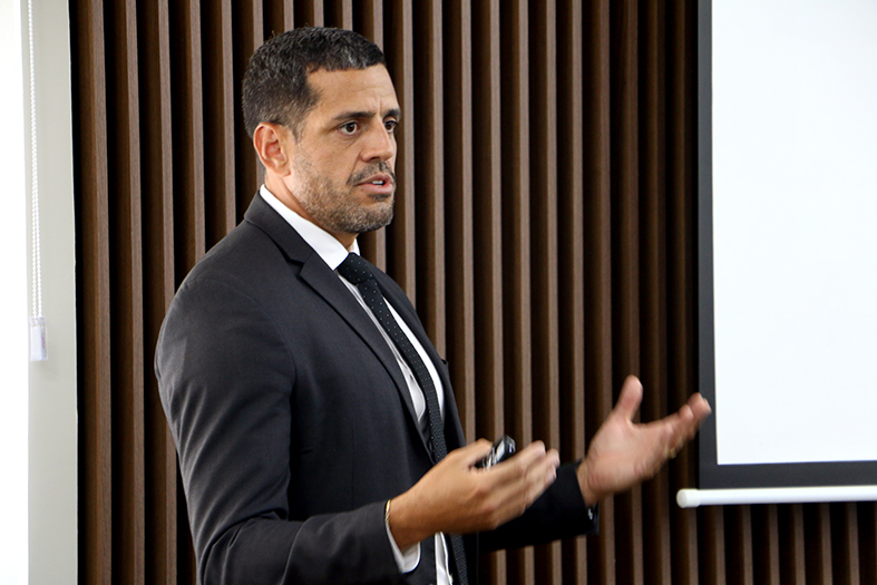O secretário de Tecnologia da Informação, Carlos Vinícius Arimatea.