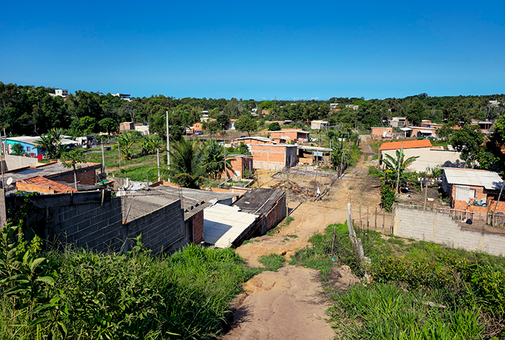 Área de ocupação em Guarapari/ES