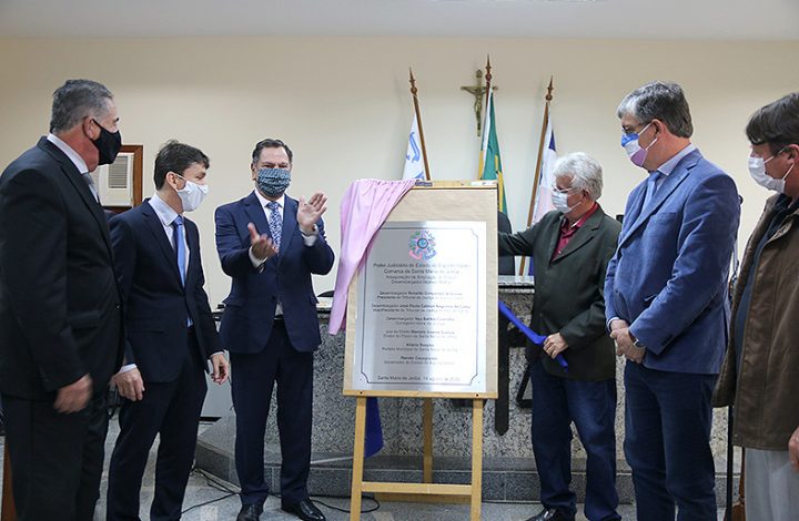 Presidente do TJES inaugura reforma e ampliação do Fórum de Santa Maria de Jetibá