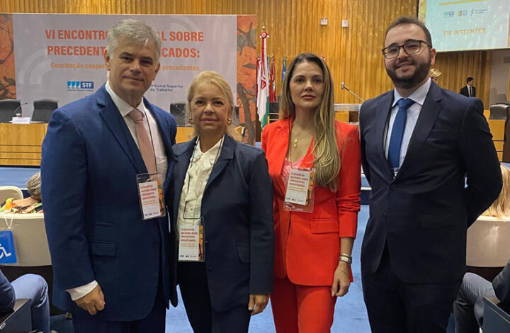 Desembargadora e desembargador do TJES participam do VI Encontro Nacional sobre precedentes qualificados