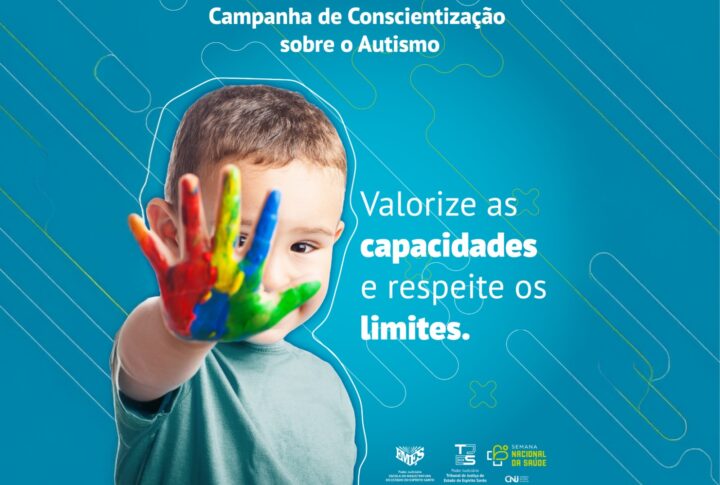 TJES lança a Semana Nacional da Saúde com foco na Conscientização do Autismo