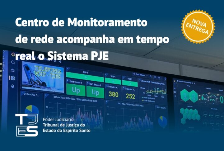 Centro de Monitoramento acompanha Sistema PJe em tempo real