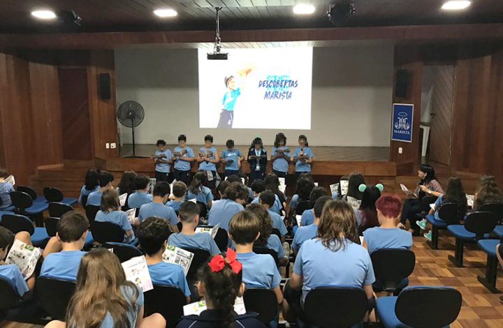 Alunos de escola de Vila Velha participam de ação de prevenção à violência contra a mulher