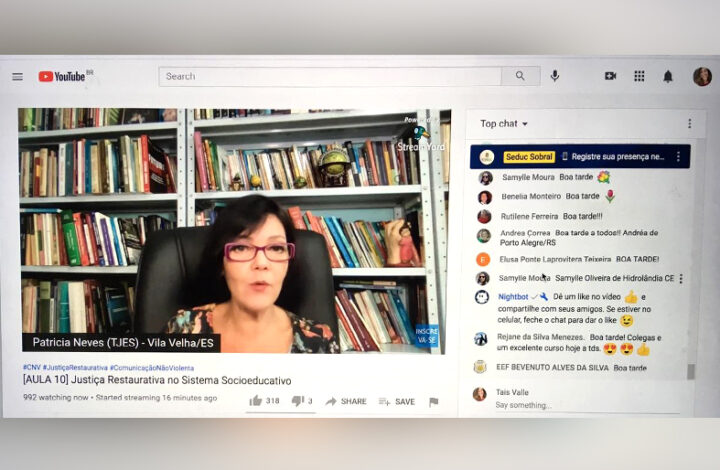 Coordenadora da Infância e Juventude fala sobre Justiça Restaurativa em evento do Ceará