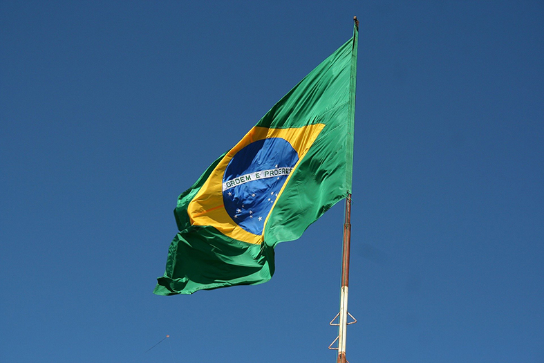 Bandeira do Brasil.