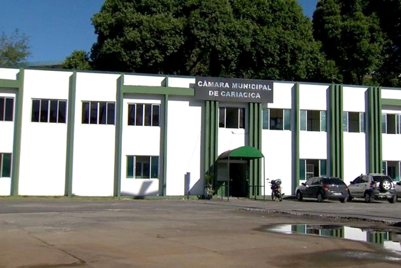 Fachada da Câmara Municipal de Cariacica/ES