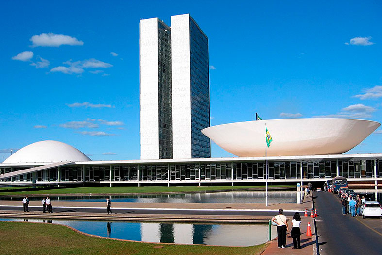 Congresso Nacional em Brasília.