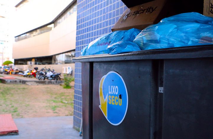 TJES recolhe mais de seis contentores de material reciclável por semana