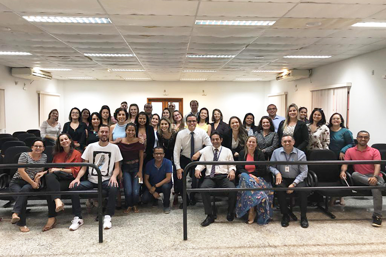 O formandos do curso de mediação de são mateus
