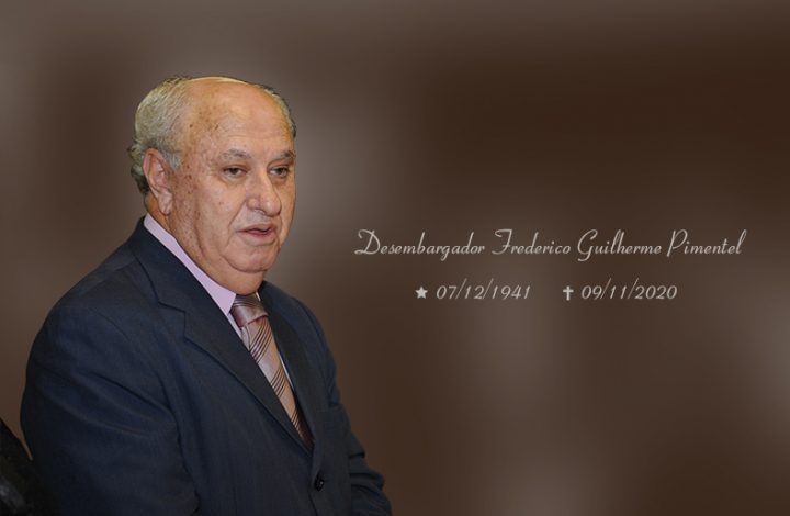 Desembargador aposentado Frederico Guilherme Pimentel faleceu nesta segunda-feira, 09