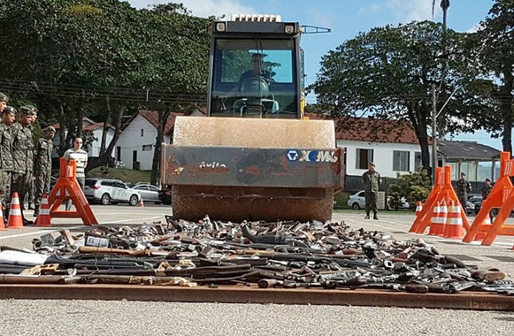 Assessoria Militar do TJES encaminha mais de 2,7 mil armas para destruição