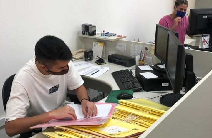 Servidores realizam última etapa da digitalização de procedimentos administrativos da Corregedoria