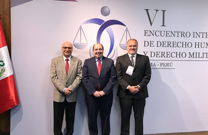 Juiz representa TJES no Encontro Internacional de Direito Humanitário e Direito Militar