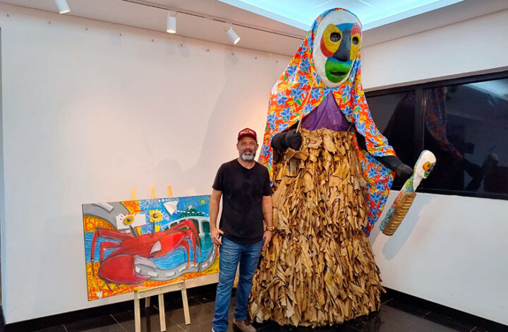 Espaço Cultural do TJES recebe a Exposição “Andadas” do artista plástico Rodrigo Brito