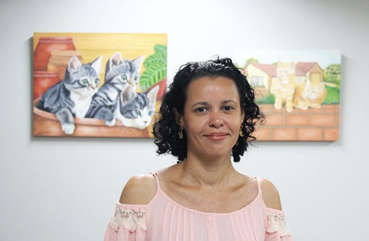 Espaço Cultural do Tribunal de Justiça recebe obras da artista Rúbia Sales