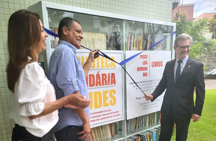 Biblioteca solidária é inaugurada no Fórum da Comarca de Cachoeiro de Itapemirim
