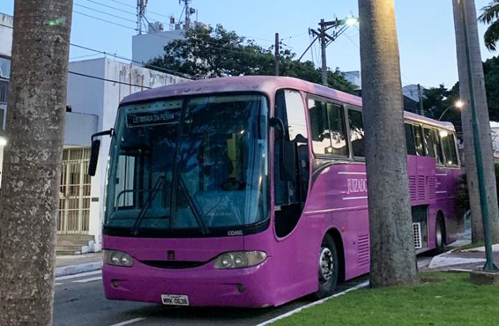 Semana Justiça Pela Paz em Casa: 15 medidas protetivas foram expedidas no Ônibus Rosa essa semana