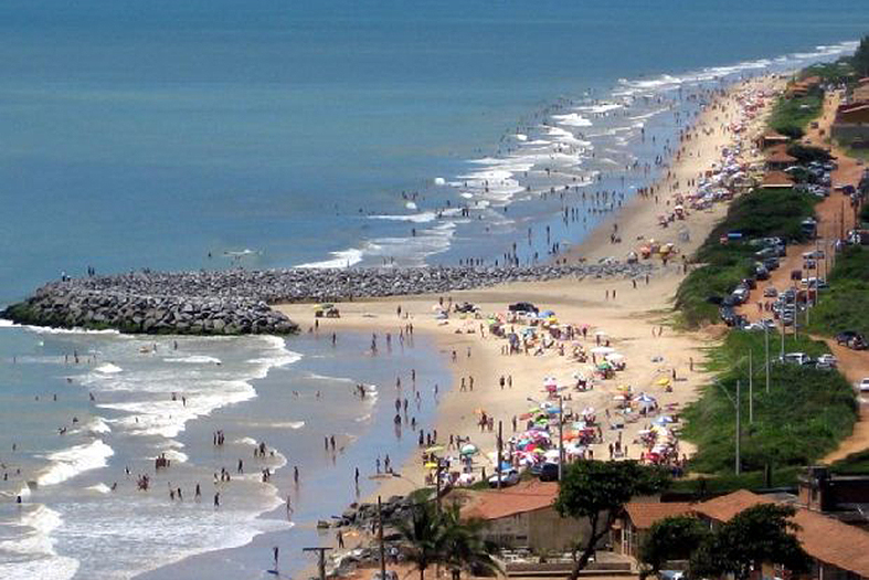 Litoral de Marataízes, sul do Estado do Espírito Santo.