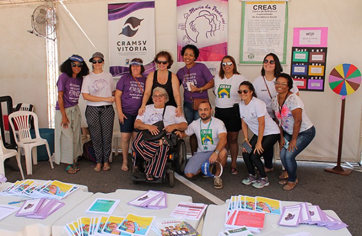 1ª Vara Especializada em Violência Doméstica e Familiar contra a Mulher participa de evento de saúde em Camburi