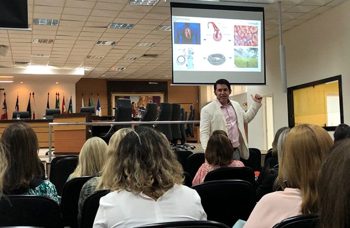 Servidoras do Poder Judiciário participam de palestra sobre qualidade no estilo de vida