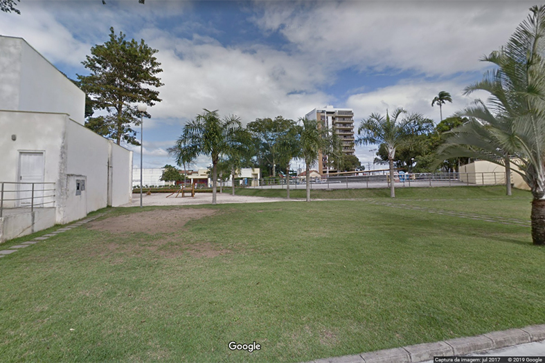 Praça 22 de agosto em Linhares, Espírito Santo.