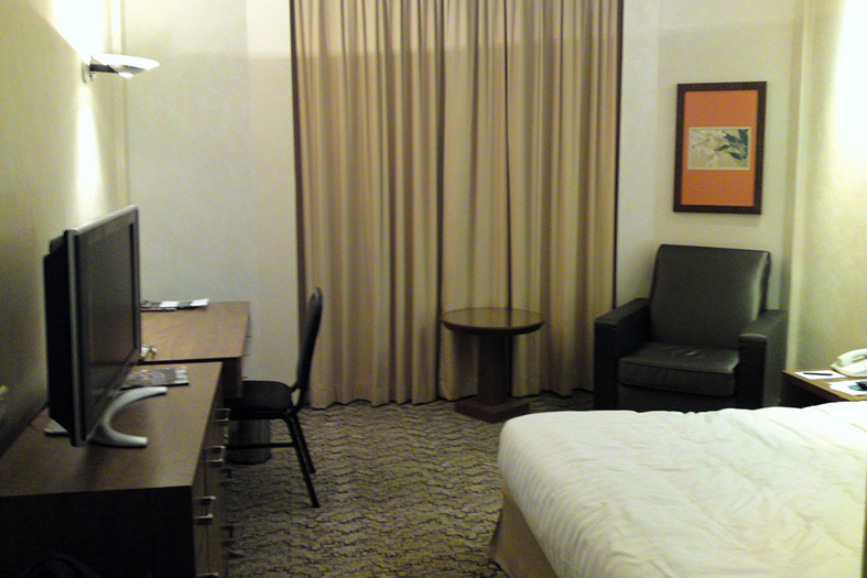 interior de um quarto de hotel