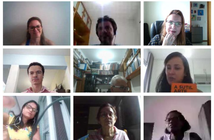 Servidores se reuniram para 1ª Roda de Conversa online nesta sexta-feira, 17