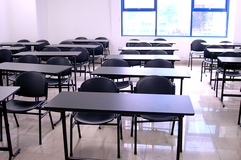 Sala de aula de escola.