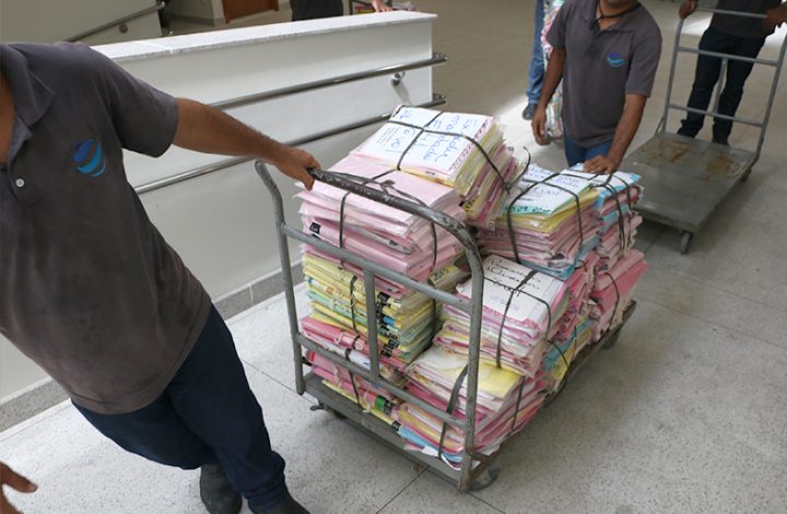 Mudança para o Fórum Cível de Serra: das 18 unidades que vão para o prédio, 16 já se mudaram
