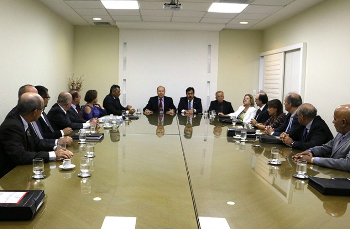 Presidente do TJES e desembargadores receberam a visita do Presidente da Associação dos Magistrados Brasileiros